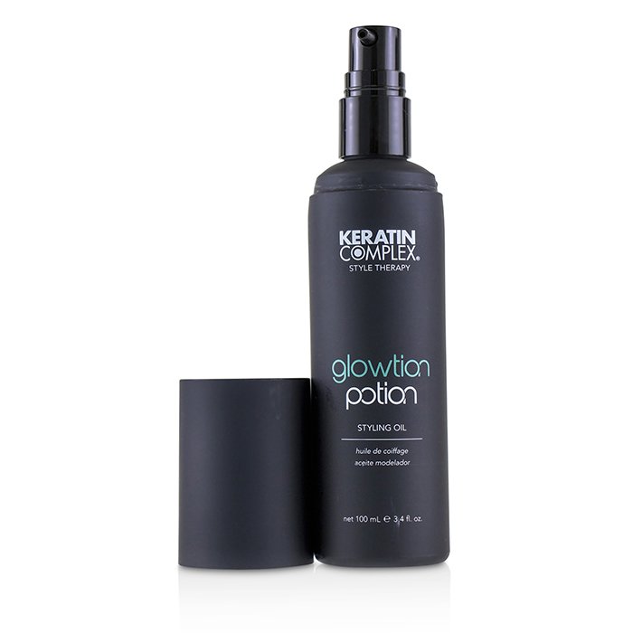 Keratin Complex Style Therapy Glowtion Potion Масло для Укладки (для Здоровых, Мягких и Блестящих Волос) 100ml/3.4ozProduct Thumbnail