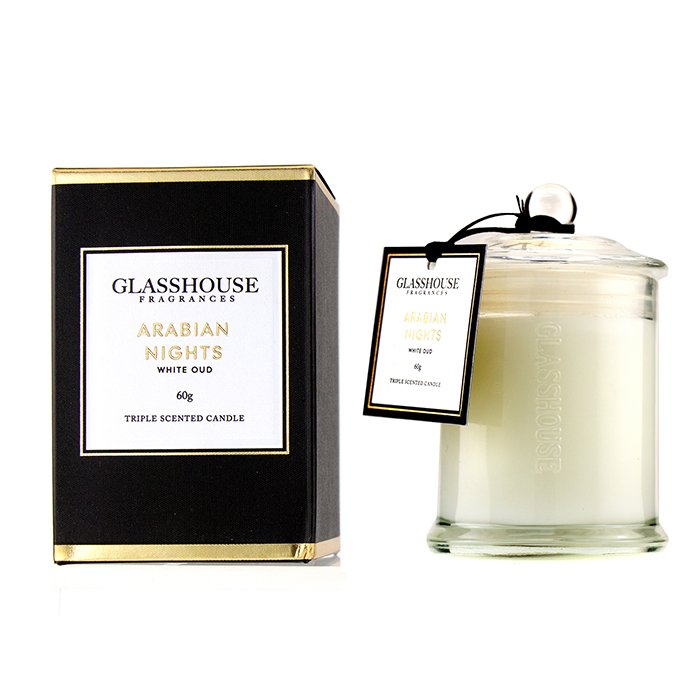 Glasshouse Triple Scented Candle - Arabian Nights 60gProduct Thumbnail