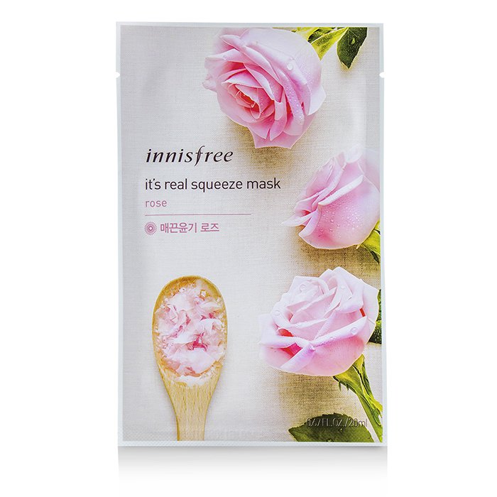 Innisfree It's Real Squeeze Mask - Rose (Exp. Date 11/2018) 10pcsProduct Thumbnail