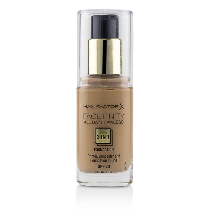 Max Factor 密絲佛陀 3合1無瑕持久粉底液 SPF20 Face Finity All Day Flawless 3 in 1 Foundation SPF20 30ml/1ozProduct Thumbnail