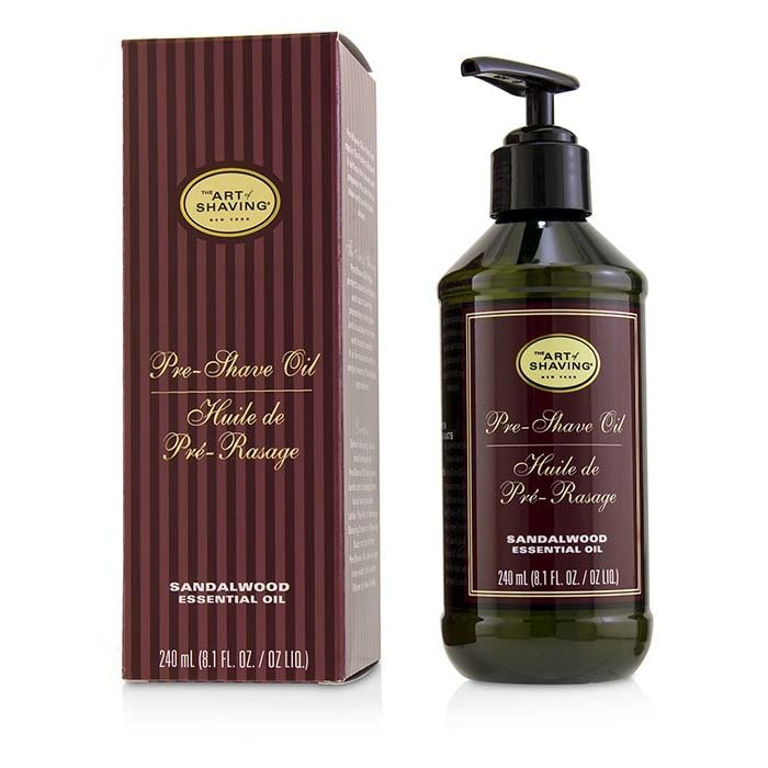 The Art Of Shaving 刮鬍學問  Pre Shave Oil - Sandalwood Essential Oil (With Pump) 240ml/8.1ozProduct Thumbnail