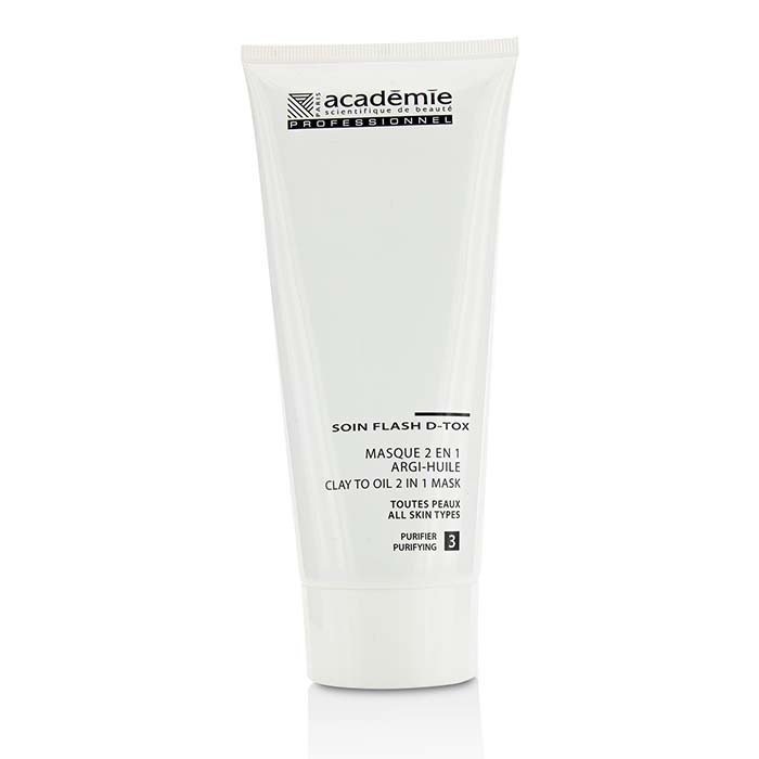 Academie Clay To Oil 2 in 1 Mask - For All Skin Types (Salon Size) 200ml/6.7ozProduct Thumbnail