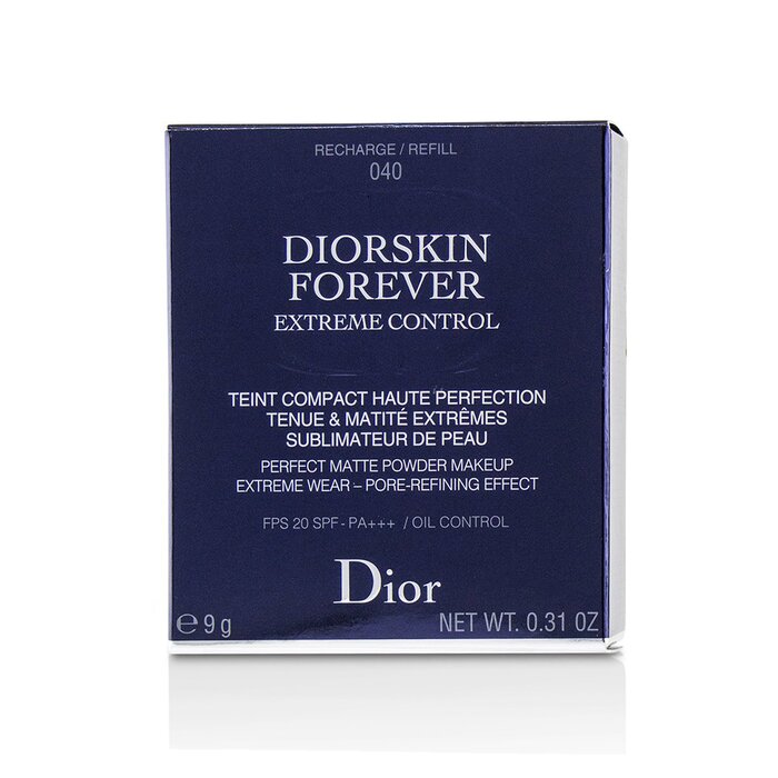 Christian Dior Diorskin Forever Extreme Control Perfect Matte Пудровая Основа SPF 20 Запасной Блок 9g/0.31ozProduct Thumbnail