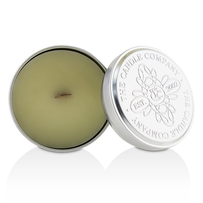 The Candle Company Tin Can Свеча из 100% Пчелиного Воска с Деревянным Фитилем - Green Seas (sea salt, sage & white cedar) (8x5) cmProduct Thumbnail