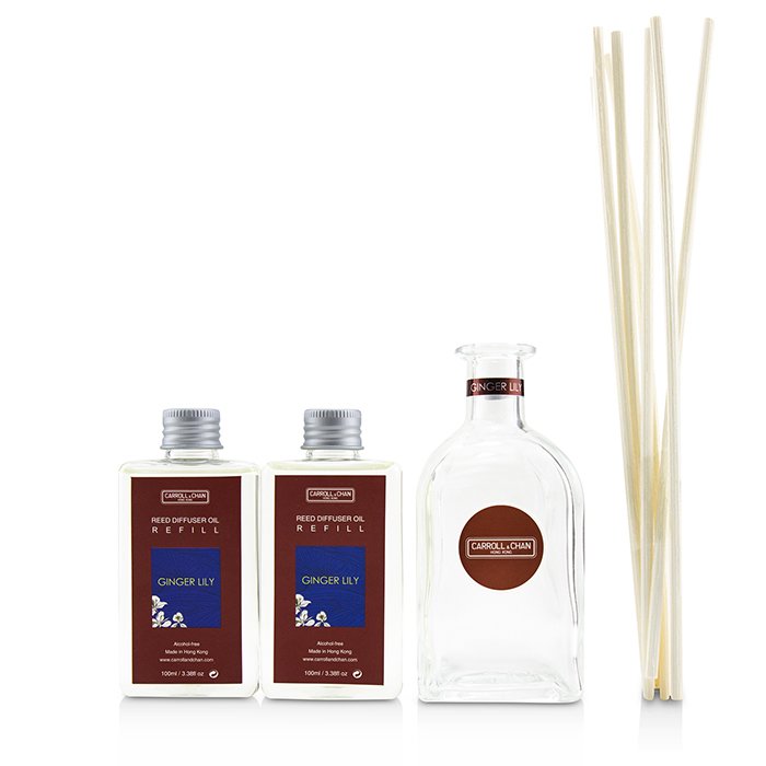 Carroll & Chan 卡羅爾與陳 擴香瓶-薑百合(含擴香棒) Reed Diffuser - Ginger Lily 200ml/6.76ozProduct Thumbnail