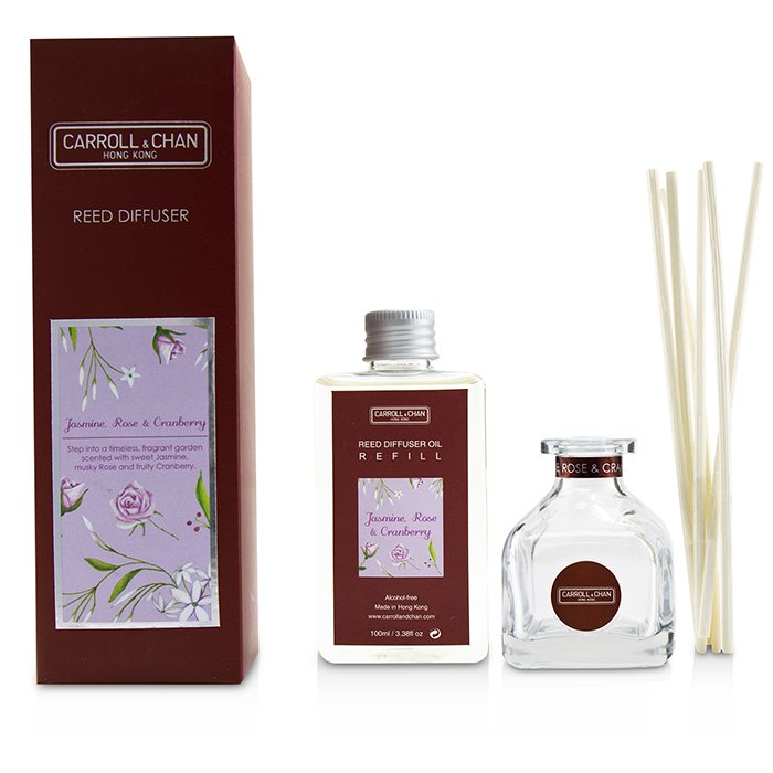 Carroll & Chan Reed Diffuser - Jasmine, Rose & Cranberry 100ml/3.38ozProduct Thumbnail