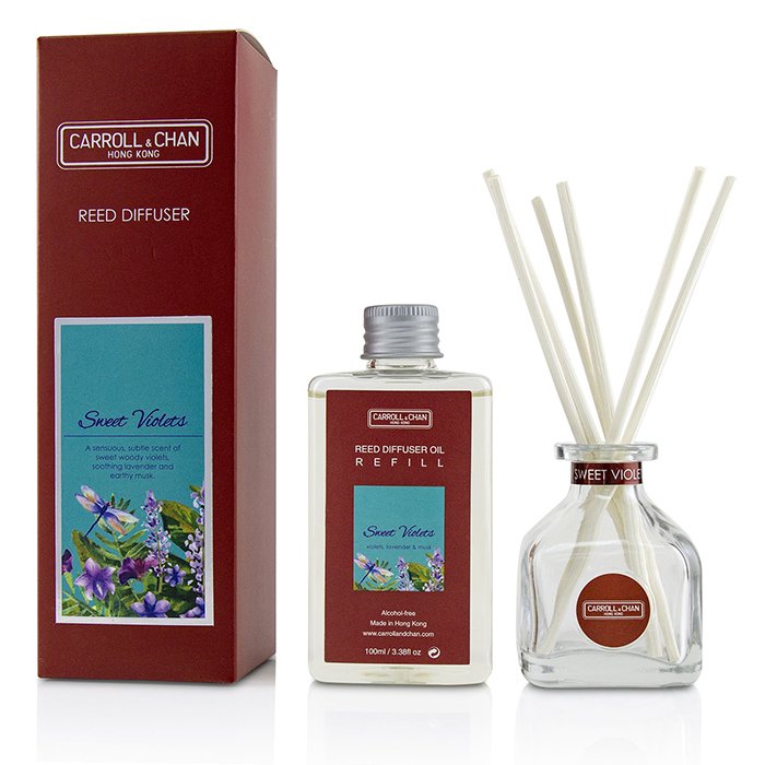 Carroll & Chan Dyfuzor zapachowy Reed Diffuser - Sweet Violets 100ml/3.38ozProduct Thumbnail