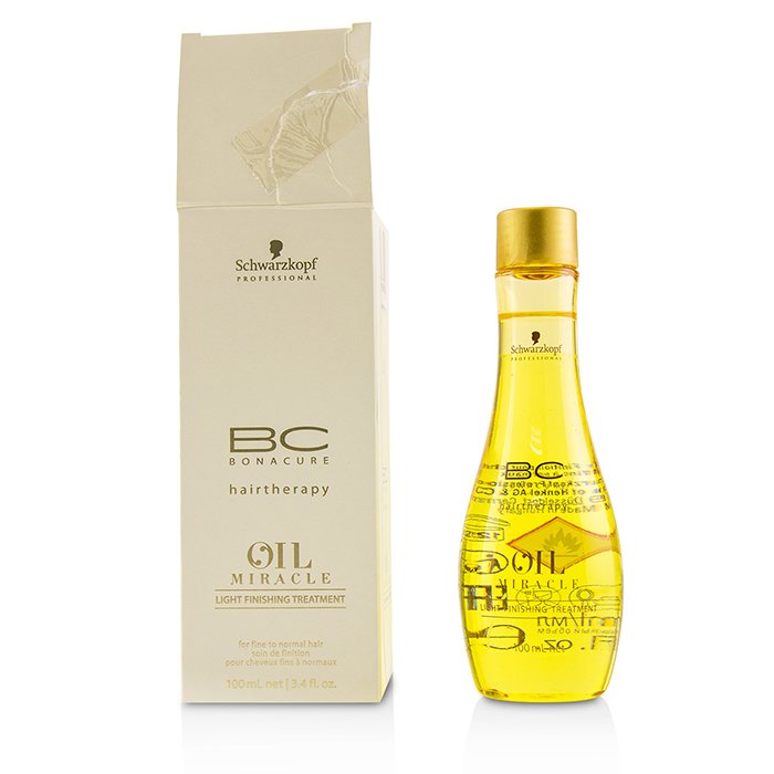 Schwarzkopf BC Oil Miracle Light Finishing Treatment - For Fine to Normal Hair (Box Slightly Damaged) 100ml/3.4ozProduct Thumbnail