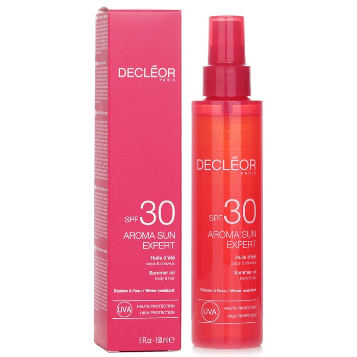 Decleor Aroma Sun Expert Summer Oil vartalolle ja hiuksille SPF 30 150ml/5ozProduct Thumbnail