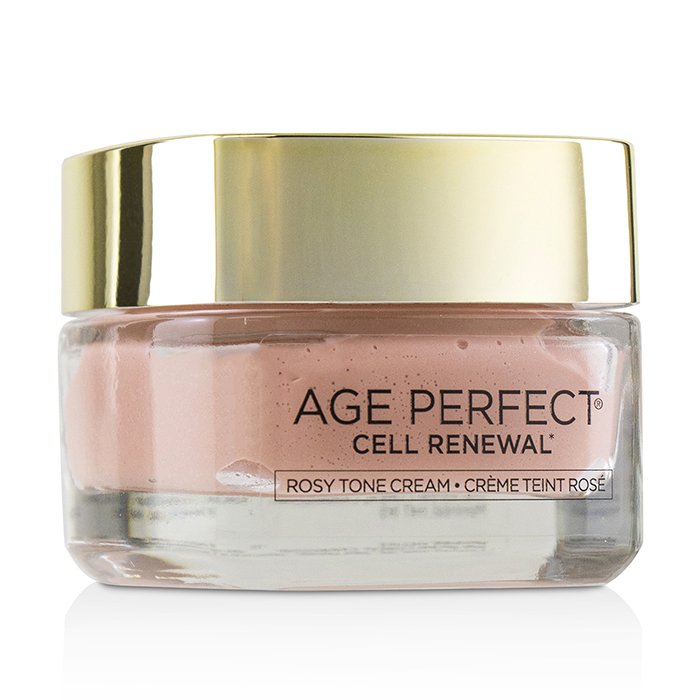 L'Oreal 萊雅 抗衰老細胞再生玫瑰色調保濕霜Age Perfect Cell Renewal Rosy Tone Moisturizer -適合成熟， 暗沉肌膚 48g/1.7ozProduct Thumbnail