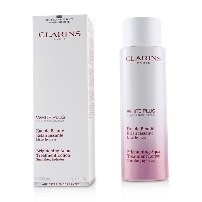 Clarins White Plus Pure Translucency Aqua Loción Tratamiento Iluminante 200ml/6.7ozProduct Thumbnail