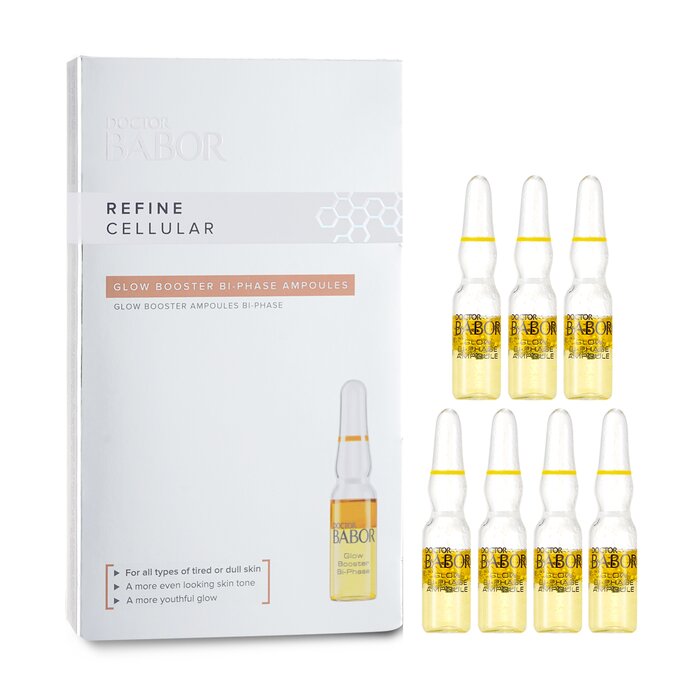 Babor 芭柏爾 緊緻增生雙效原液 Doctor Babor Refine Cellular Glow Booster Bi-Phase Ampoules 7x1ml/0.03ozProduct Thumbnail