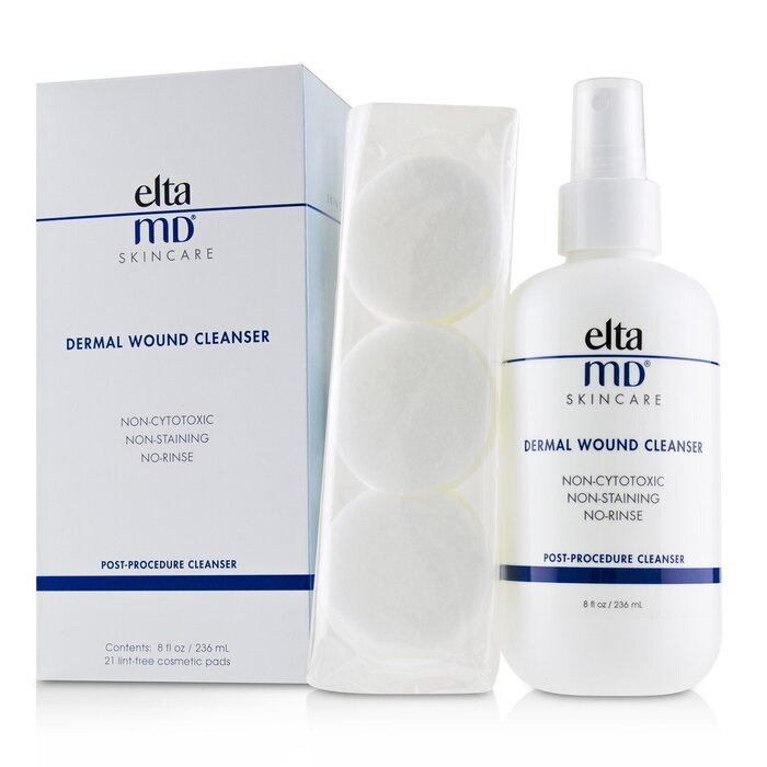 EltaMD Dermal Wound Cleanser (with 21 Lint-Free Cosmetic Pads)  236ml/8ozProduct Thumbnail