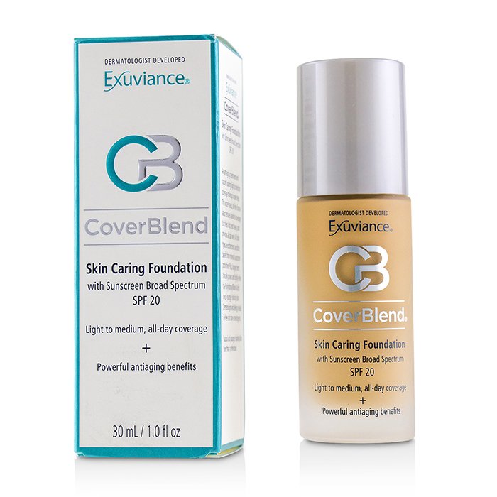 Exuviance Podkład do twarzy CoverBlend Skin Caring Foundation SPF20 30ml/1ozProduct Thumbnail