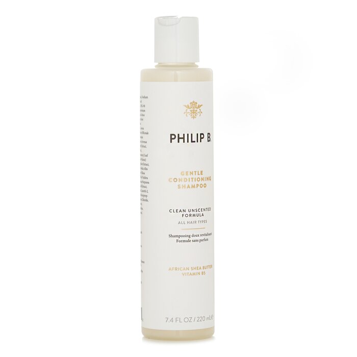 Philip B Gentle Conditioning Shampoo (Fragrance Color Free - All Hair Types) שמפו עבור כל סוגי השיער 220ml/7.4ozProduct Thumbnail