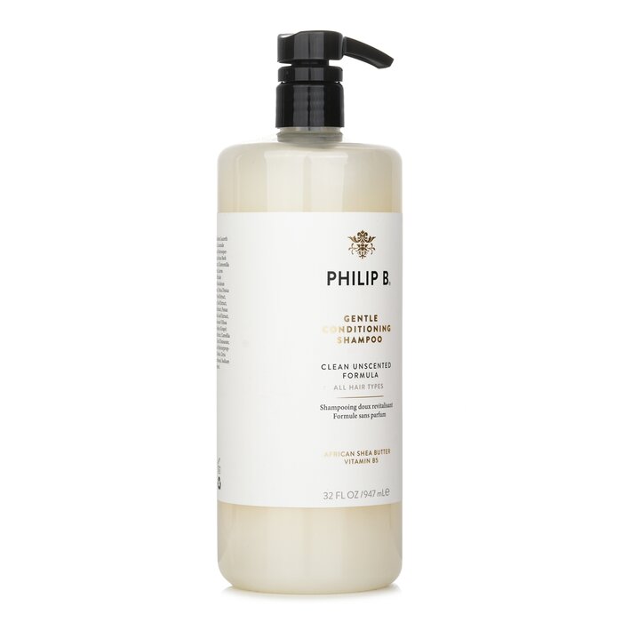 Philip B Gentle Conditioning Shampoo (Fragrance Color Free - All Hair Types) שמפו עבור כל סוגי השיער 947ml/32ozProduct Thumbnail