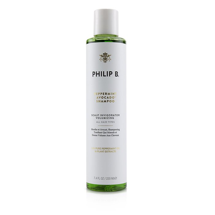 Philip B Peppermint Avocado Shampoo (Scalp Invigorator Volumizing - All Hair Types) 220ml/7.4ozProduct Thumbnail