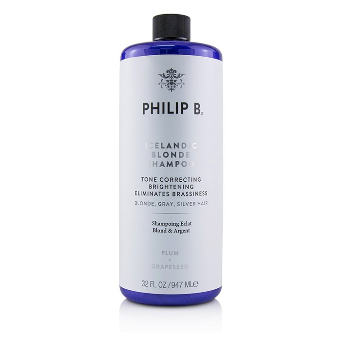 Philip B Icelandic Blonde Shampoo (Tone Correcting Brightening Eliminates Brassiness - Blonde, Gray, Silver H 947ml/32ozProduct Thumbnail