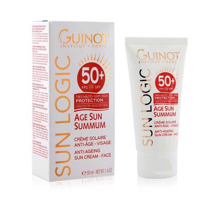 Guinot Sun Logic Age Sun Summum Антивозрастной Солнцезащитный Крем для Лица SPF 50+ 50ml/1.7ozProduct Thumbnail