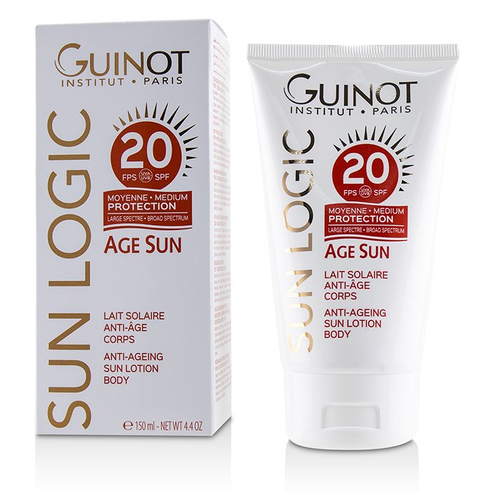 Guinot Olejek do ciała Sun Logic Age Sun Anti-Ageing Sun Lotion For Body SPF 20 150ml/4.4ozProduct Thumbnail