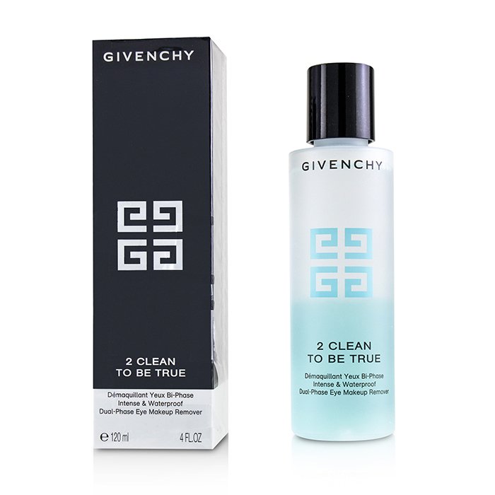 Givenchy 2 Clean To Be True Intense & Waterproof Dual-Phase Eye Makeup Remover (Packaging Slightly Damaged) 120ml/4ozProduct Thumbnail