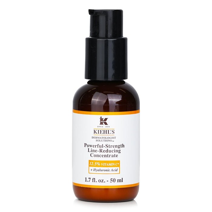 Kiehl's Dermatologist Solutions Powerful-Strength Line-Reducing Concentrate (With 12.5% Vitamin C + Hyaluronic Acid) 50ml/1.7ozProduct Thumbnail