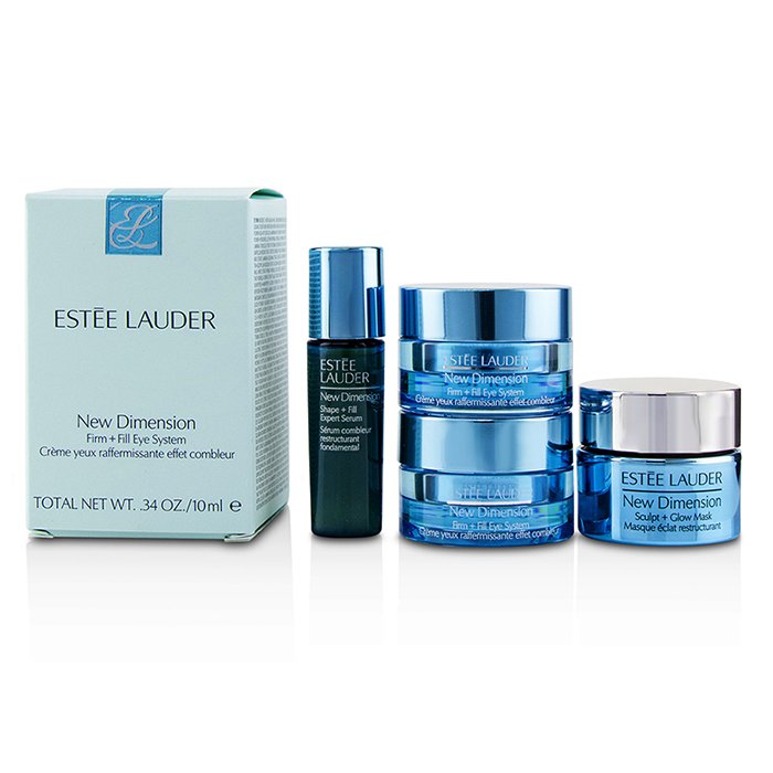 Estee Lauder New Dimension Beautiful New Ways to Contour Kit: Firm+Fill Eye System 10m + Shape+Fill Expert Serum 7ml + Sculpt+Glow Mask 15ml 3pcsProduct Thumbnail