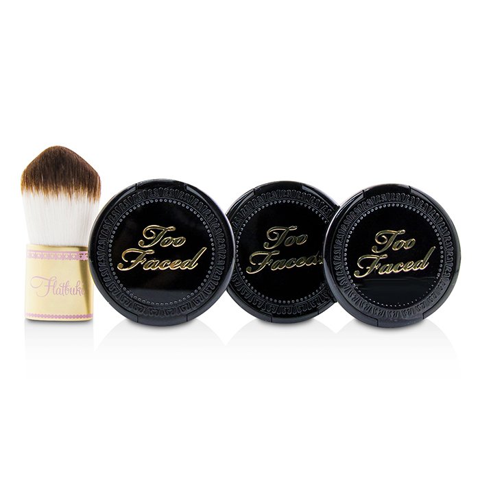 Too Faced Passport To Bronze Deluxe Bronzers & Flatbuki Brush Set Picture ColorProduct Thumbnail