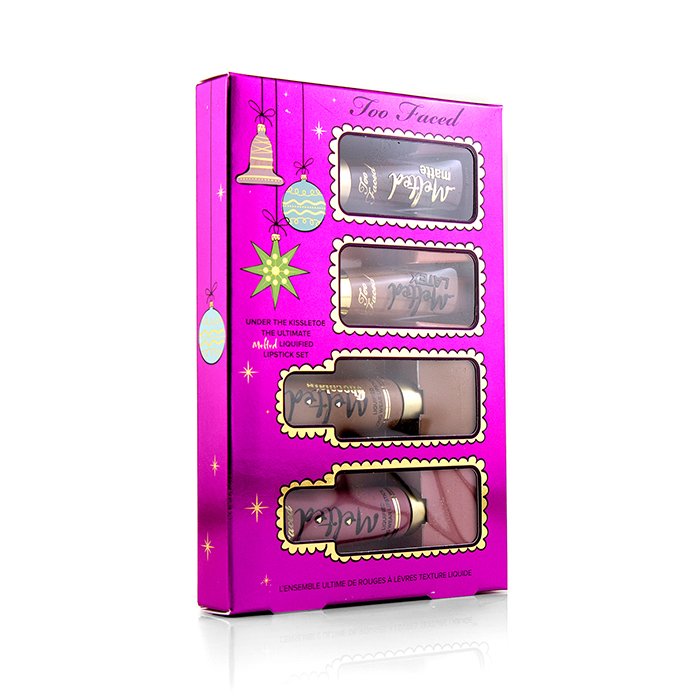 Too Faced Under The Kissletoe The Ultimate Liquified Lipstick Set 4pcsProduct Thumbnail