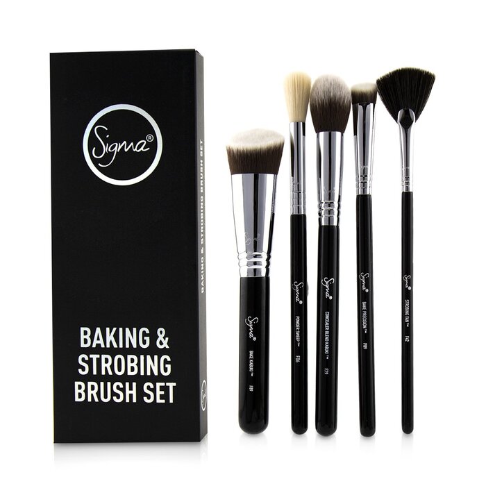 Sigma Beauty Baking & Strobing Brush Set 5pcsProduct Thumbnail