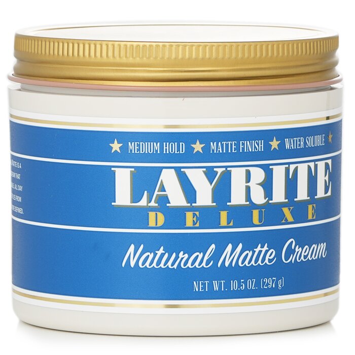 Layrite Crema Mate Natural (Agarre Medio, Acabado Mate, Soluble en Agua) 297g/10.5ozProduct Thumbnail