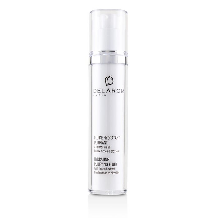 DELAROM Hydrating Purifying Fluid - For Combination to Oily Skin (Unboxed) 50ml/1.7ozProduct Thumbnail