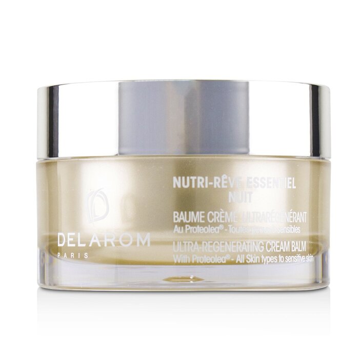 DELAROM Nutri-Reve Essentiel Nuit Ultra-Regenerating Cream Balm קרם-באלם לחידוש העור - לכל סוגי העור עד עור רגיש 50ml/1.7ozProduct Thumbnail