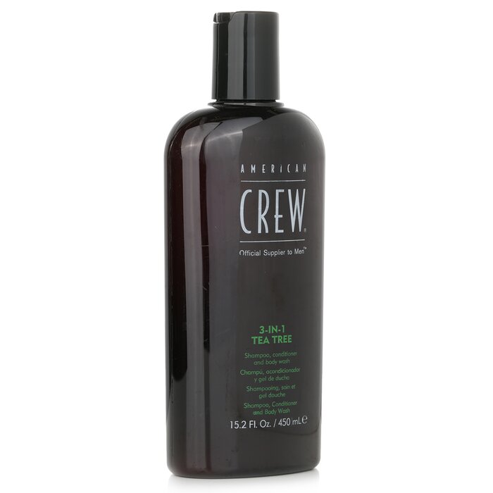 American Crew Żel do mycia włosów i ciała Men 3-IN-1 Tea Tree Shampoo, Conditioner and Body Wash 450ml/15.2ozProduct Thumbnail