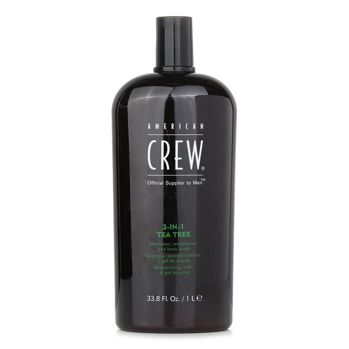 American Crew 美國隊員 男士三合一茶樹洗髮精,潤髮乳,沐浴乳Men 3-IN-1 Tea Tree Shampoo, Conditioner and Body Wash 1000ml/33.8ozProduct Thumbnail