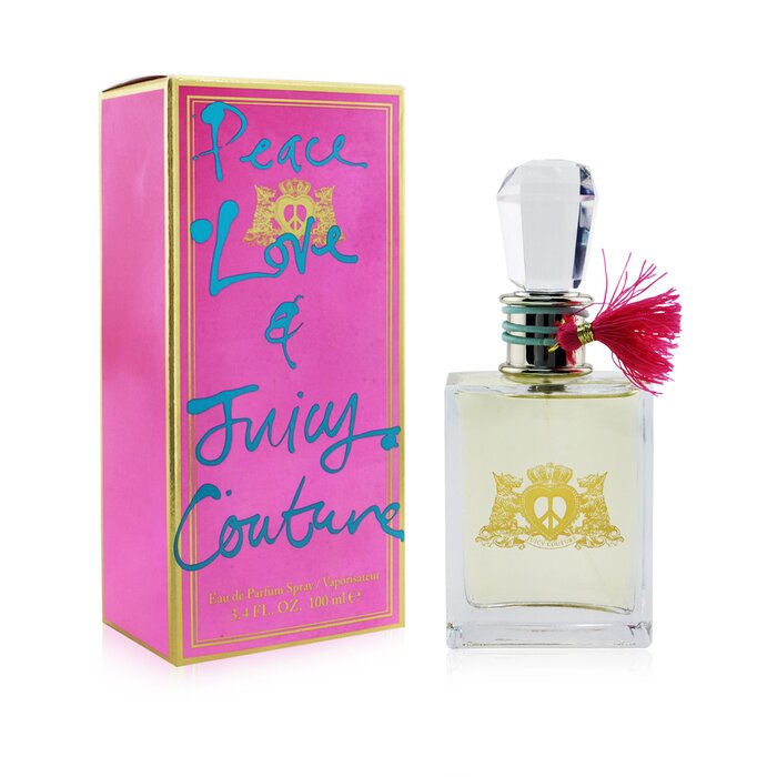 Juicy Couture Peace, Love & Juicy Couture Eau De Parfum Sprey (Yeni Qablaşdırma) 100ml/3.4ozProduct Thumbnail