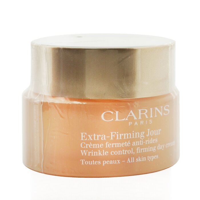 Clarins Ujędrniający krem na dzień dla wszystkich rodzajów skóry Extra-Firming Jour Wrinkle Control, Firming Day Cream - All Skin Types (bez pudełka) 50ml/1.7ozProduct Thumbnail