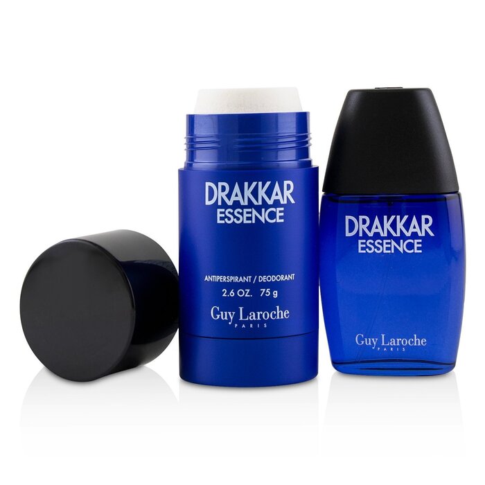 Guy Laroche Zestaw Drakkar Essence Coffret: Eau De Toilette Spray 30ml/1oz + Antiperspirant Deodorant Stick 75g/2.6oz 2pcsProduct Thumbnail
