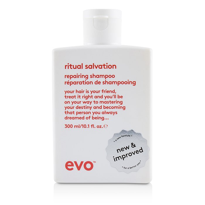 Evo 拯救平凡洗髮精 (護色 呵護燙染受損, 乾燥, 脆弱易斷髮) Ritual Salvation Repairing Shampoo 300ml/10.1ozProduct Thumbnail