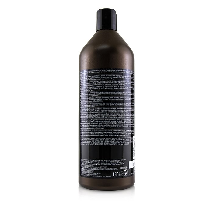 Redken Brews 3-in-1 Shampoo, Conditioner and Body Wash 1000ml/33.8ozProduct Thumbnail