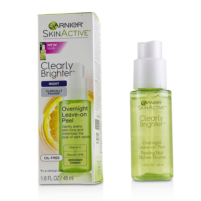 Garnier 卡尼爾 夜間亮白去角質潔淨液SkinActive Clearly Brighter Overnight Leave-On Peel 48ml/1.6ozProduct Thumbnail
