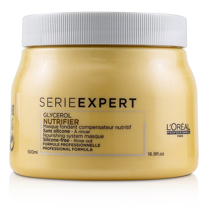 L'Oreal Professionnel Serie Expert - Nutrifier Glycerol Nourishing System Silicone-Free Masque מסכה נטולת סיליקון 500ml/16.9ozProduct Thumbnail