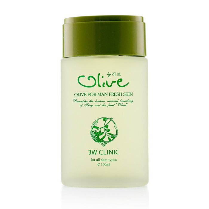 3W Clinic 男士橄欖清爽化妝水Olive For Man - Fresh Skin 150ml/5ozProduct Thumbnail