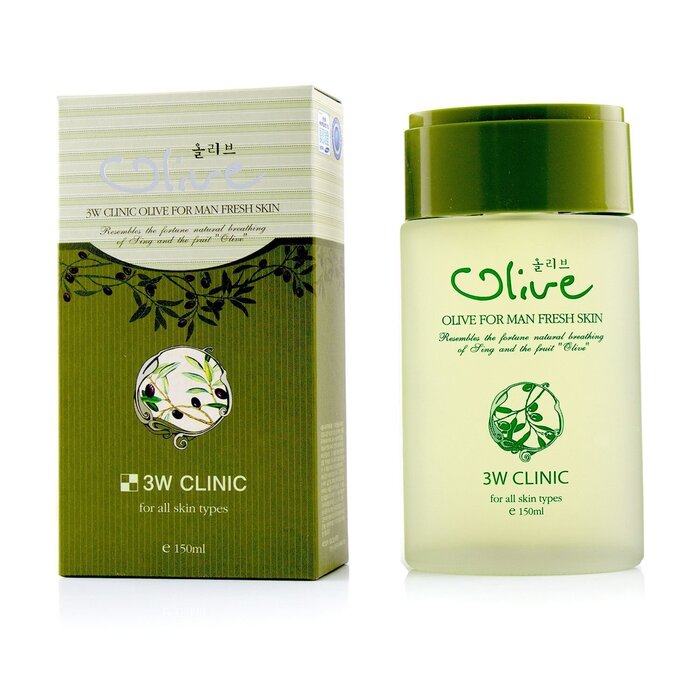 3W Clinic Tonik do twarzy dla mężczyzn Olive For Man - Fresh Skin 150ml/5ozProduct Thumbnail