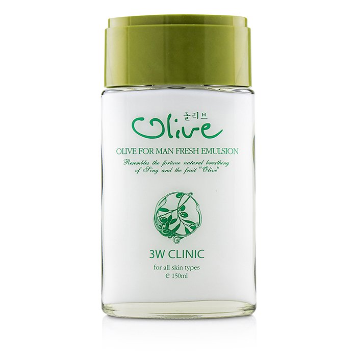 3W诊所  3W Clinic 橄榄男士清爽乳液Olive For Man - Fresh Emulsion 150ml/5ozProduct Thumbnail