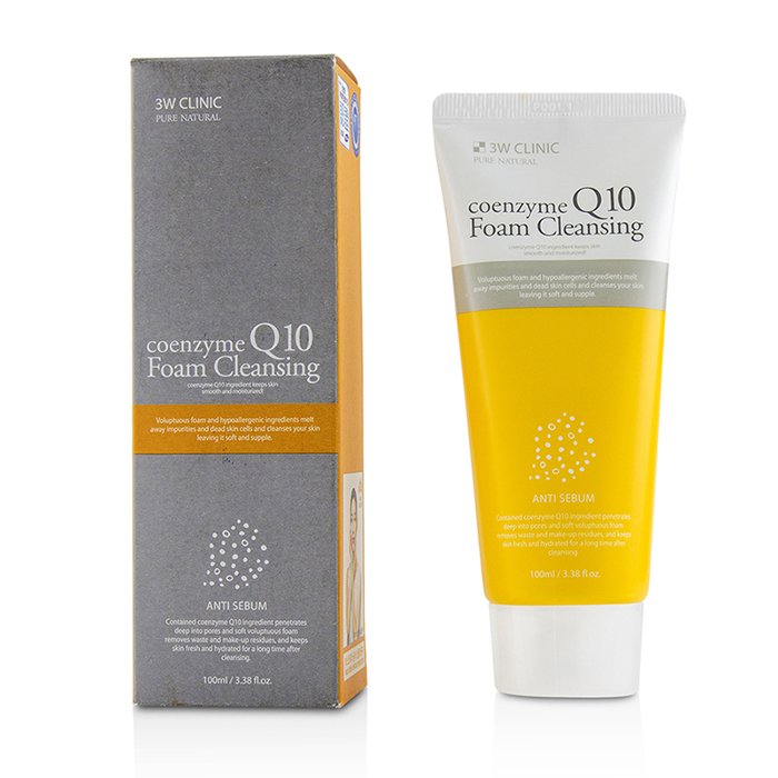 3W Clinic Coenzyme Q10 Foam Cleansing 100ml/3.38ozProduct Thumbnail