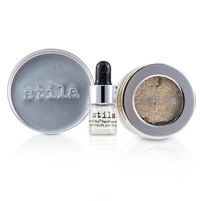 Stila Magnificent Metals Foil Finish Eye Shadow With Mini Stay All Day Liquid Eye Primer 2pcsProduct Thumbnail