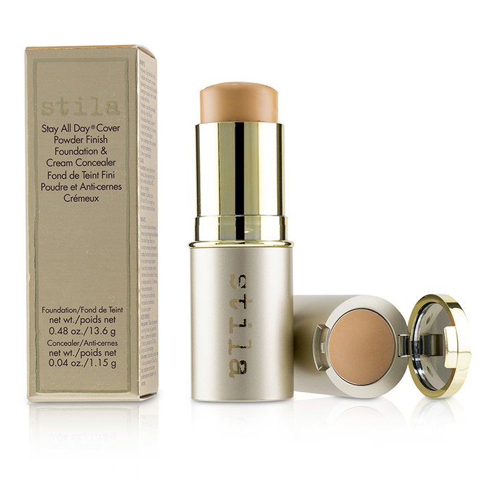 Stila 詩狄娜  Stay All Day Cover Powder Finish Foundation & Cream Concealer 14.75g/0.52ozProduct Thumbnail