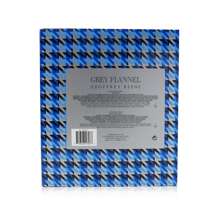 Geoffrey Beene مجموعة Grey Flannel: ماء تواليت سبراي 120مل/4 أوقية + غسول بعد الحلاقة 120مل/4 أوقية 2pcsProduct Thumbnail
