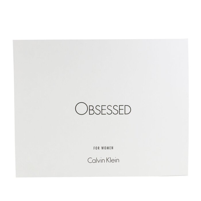 Calvin Klein Obsessed Набор: Парфюмированная Вода Спрей 100мл/3.4унц + Лосьон для Тела 100мл/3.4унц + Гель для Душа 100мл/3.4унц 3pcsProduct Thumbnail